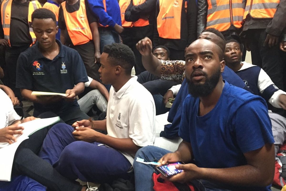 Students at the University of the Witwatersrand are on a Hunger Strike