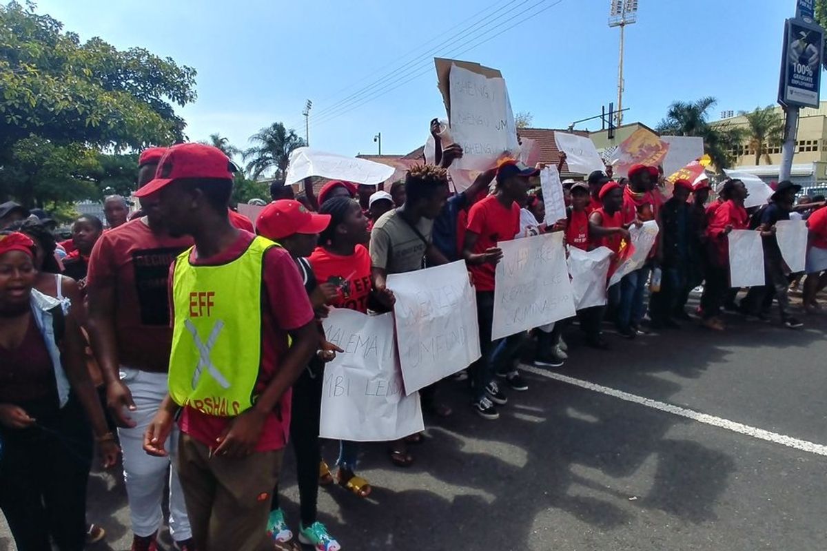 A Student Was Shot Dead Amid Protests in KwaZulu-Natal