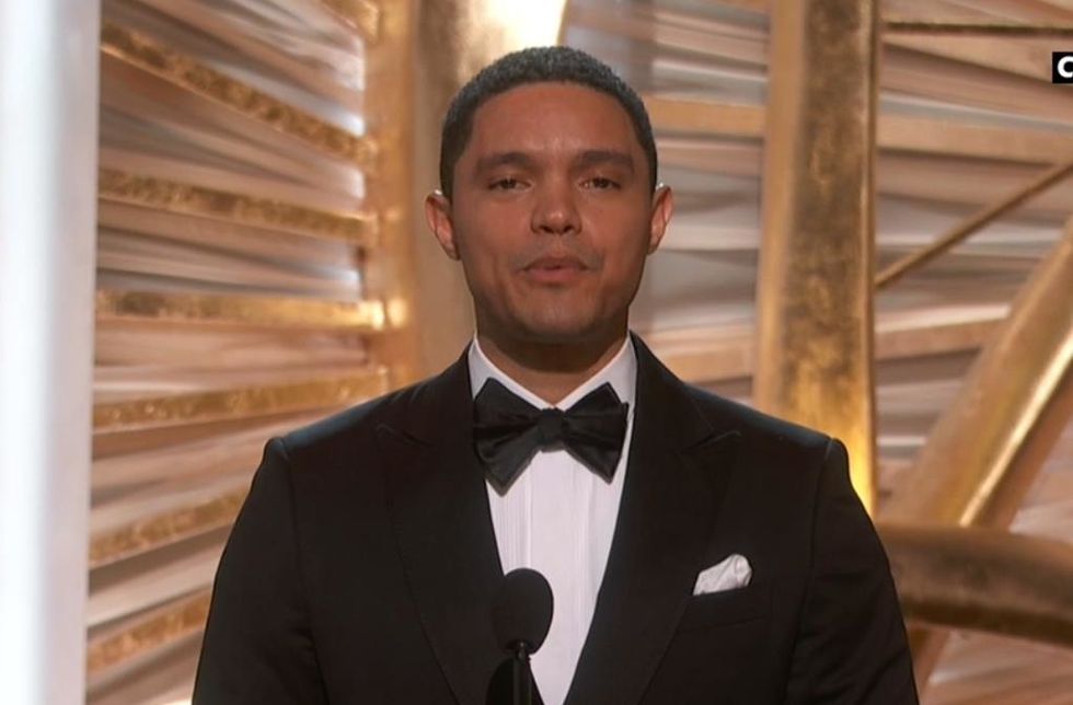 Trevor Noah's 'Great Xhosa Phrase' at the Oscars Was Very On Brand