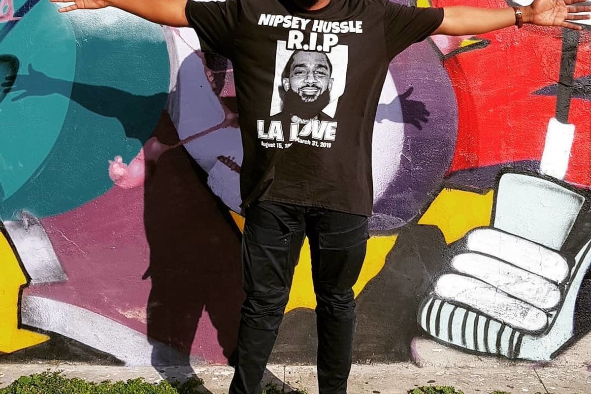 South African Twitter Reacts to DJ Sbu's Speech at Nipsey Hussle's Memorial Site