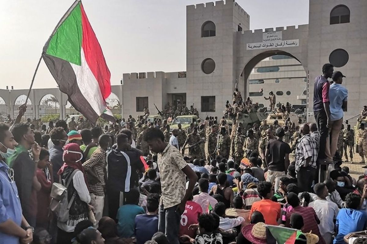 Sudan Reacts to the Ousting of Omar al-Bashir and the Announcement of a Military Takeover