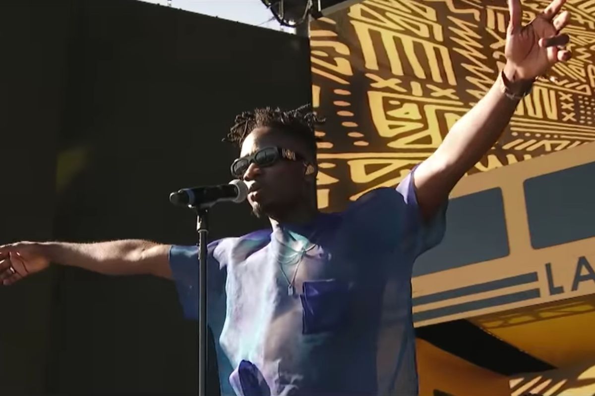 Watch Mr Eazi Shout Out "the Whole of Africa" at Coachella
