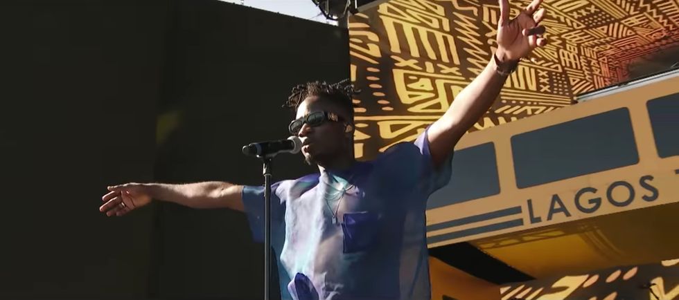 Watch Mr Eazi Shout Out "the Whole of Africa" at Coachella