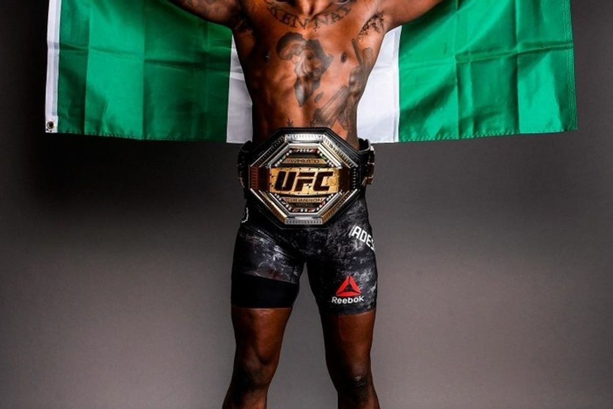 Nigerian Fighter Israel Adesanya Earns Interim UFC Middleweight Title In Unforgettable Match