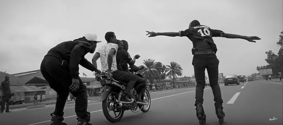 Rollerblade Through Kinshasa's Busy Streets In Tshegue's Video For 'The Wheel' ​