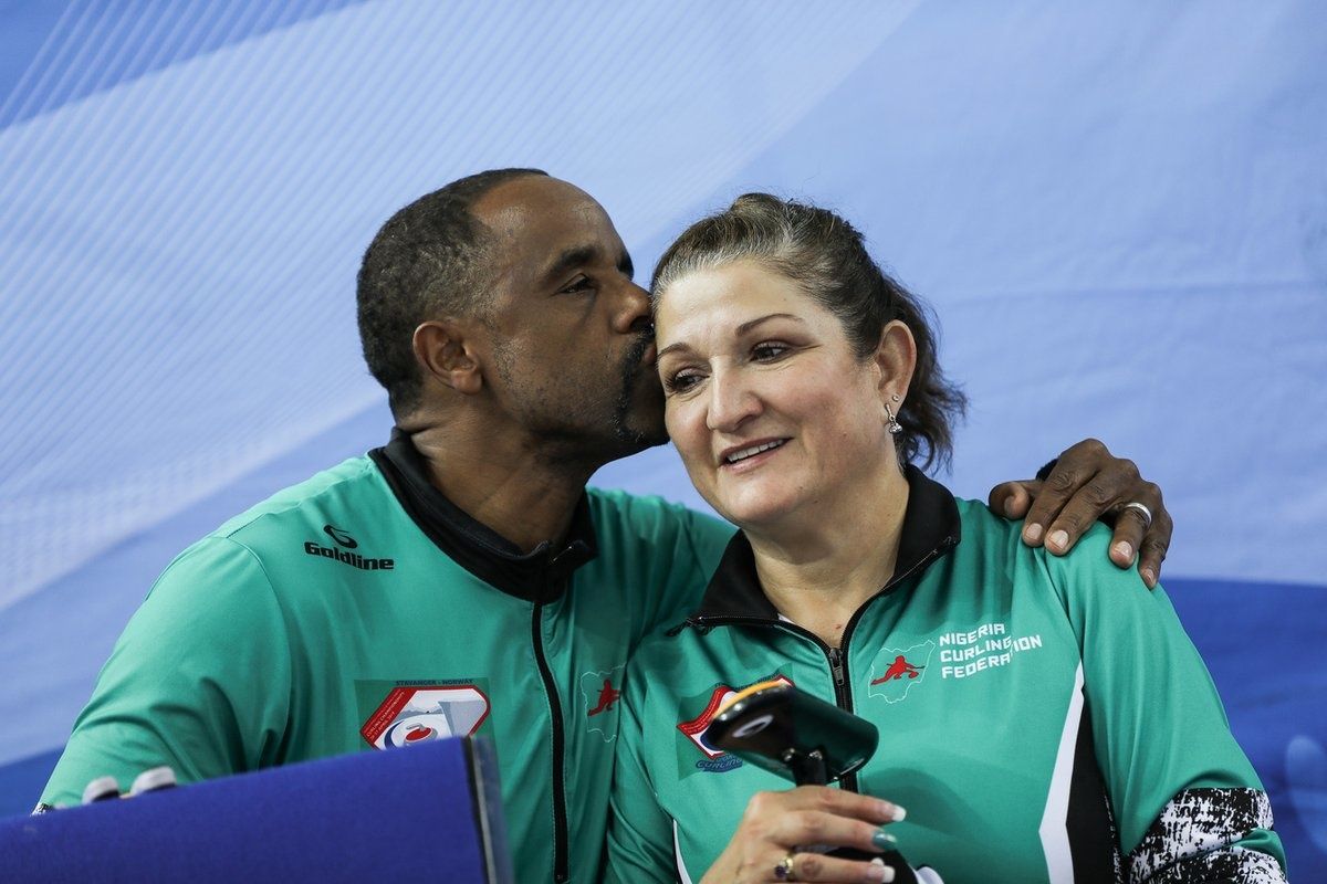 Nigeria is the First African Team Ever to Win a Match at the World Curling Championship
