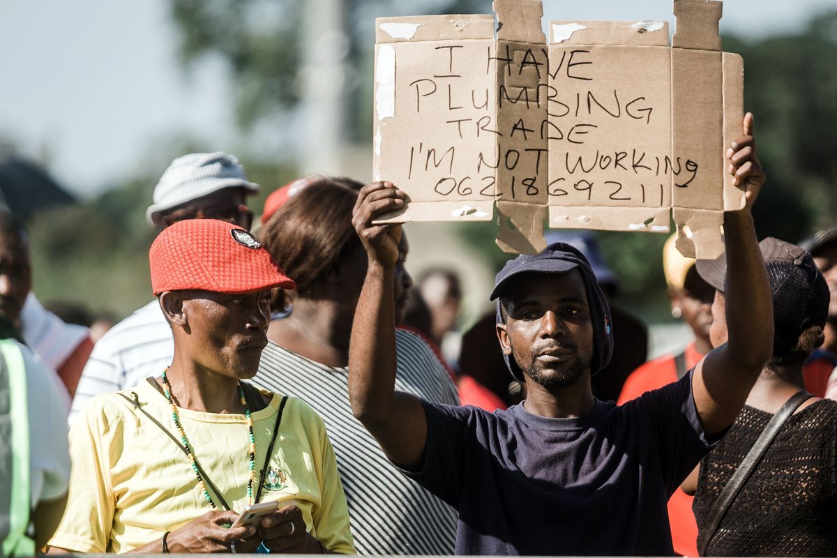 South Africa has Declared Unemployment a National Emergency