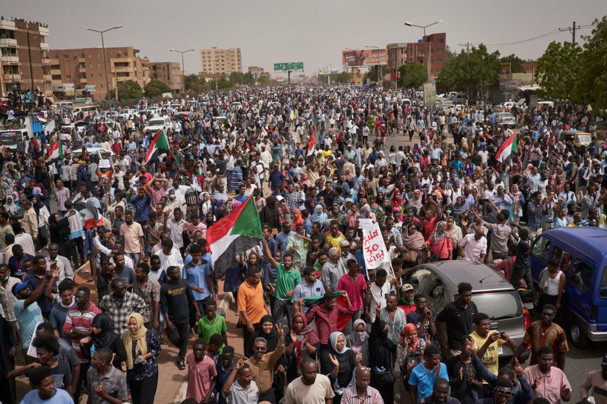Sudanese Protesters Have Returned to the Streets to Demand an End to the Military's Rule