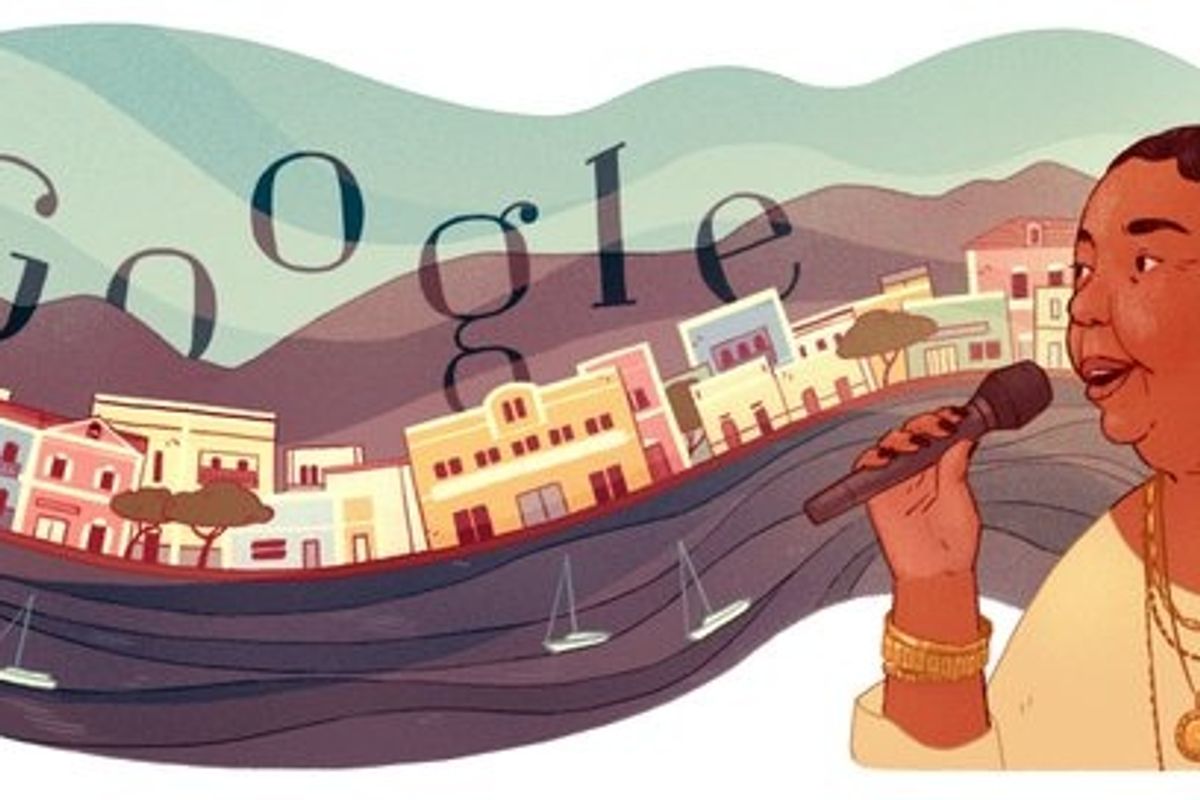 Legendary Cape Verdean Singer Cesária Évora Honored With Google Doodle