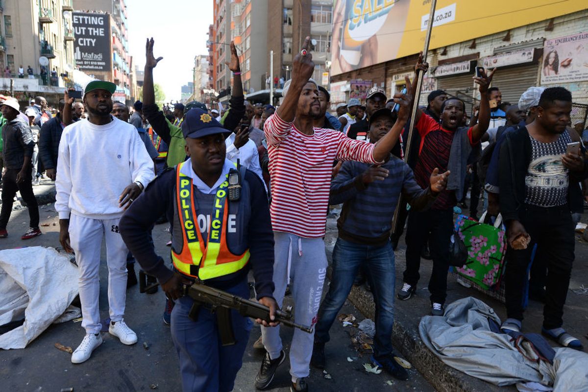 South Africa is Currently Embroiled in Violent Xenophobic Attacks
