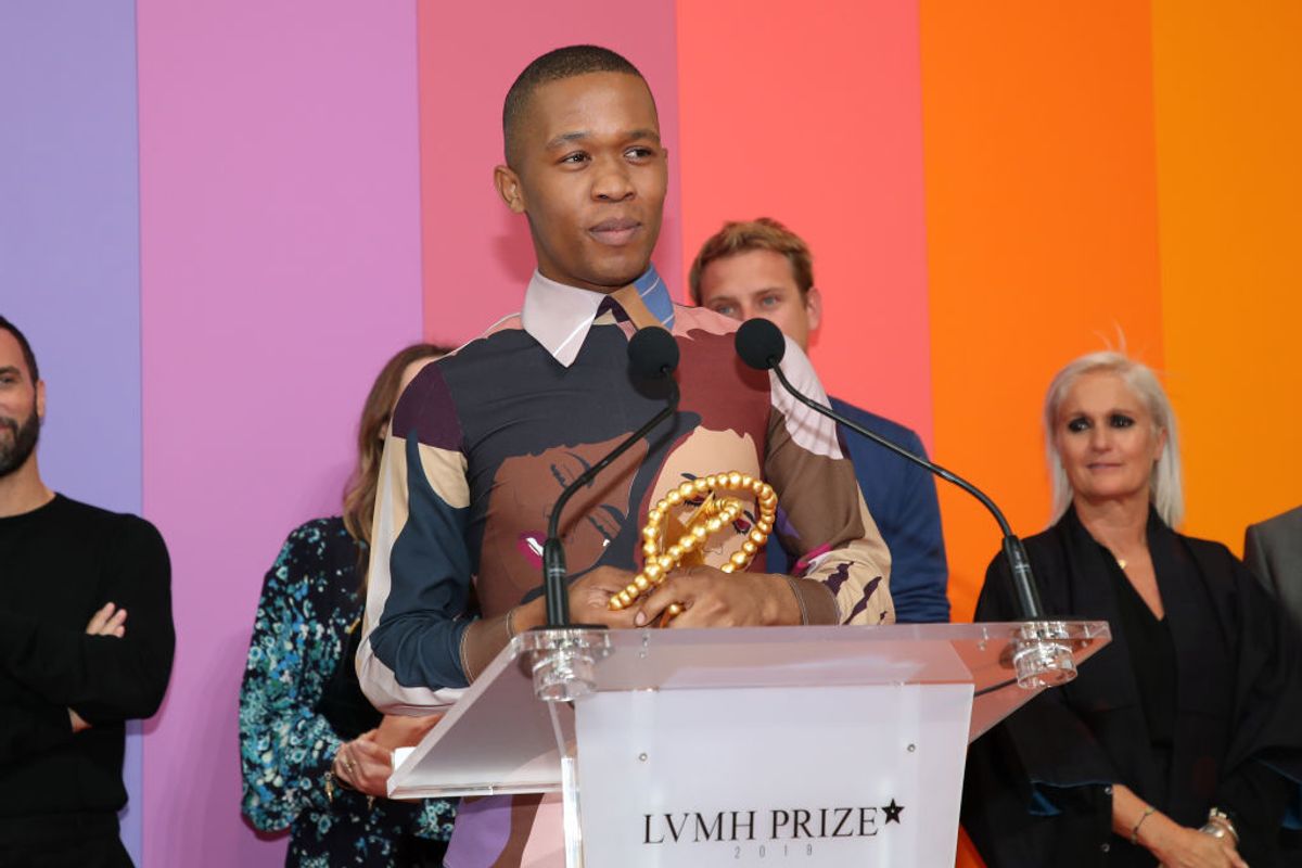 South African Designer Thebe Magugu Won the Coveted LVMH Prize