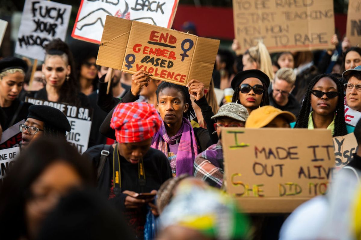 "He had police friends so I couldn't even report the abuse": How South Africa's War on Women Impacted Me
