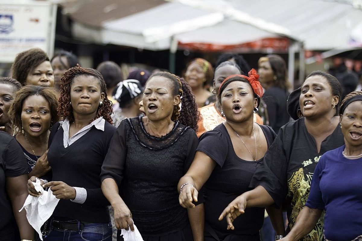 Nigerian Women Have Taken to the Streets to March Against the Serial Killing of Women