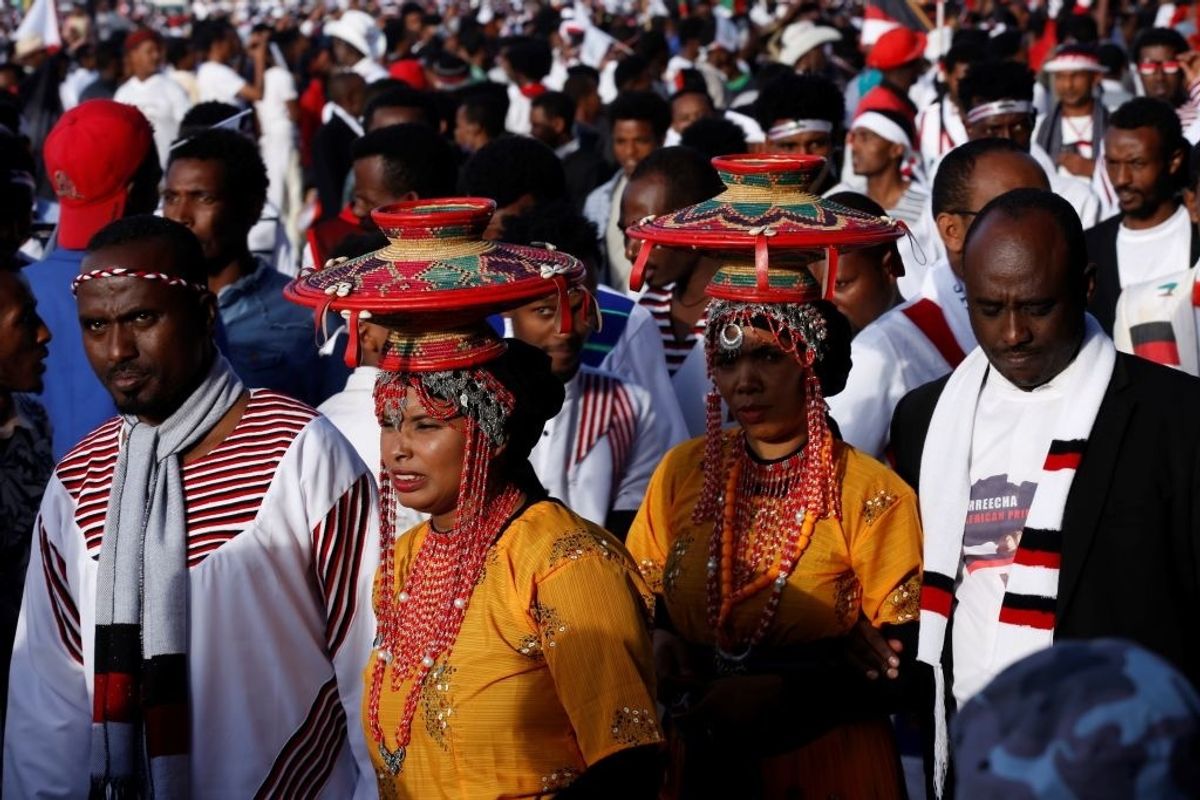 Thousands of Ethiopians Showed Up for the Oromo People's Irreecha Thanksgiving Festival