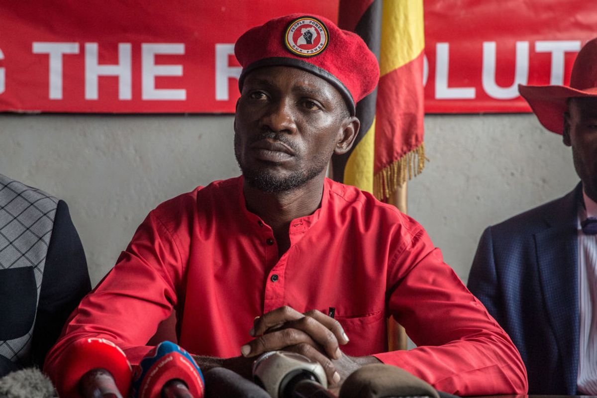 Ugandan Police Have Surrounded the Home of Bobi Wine