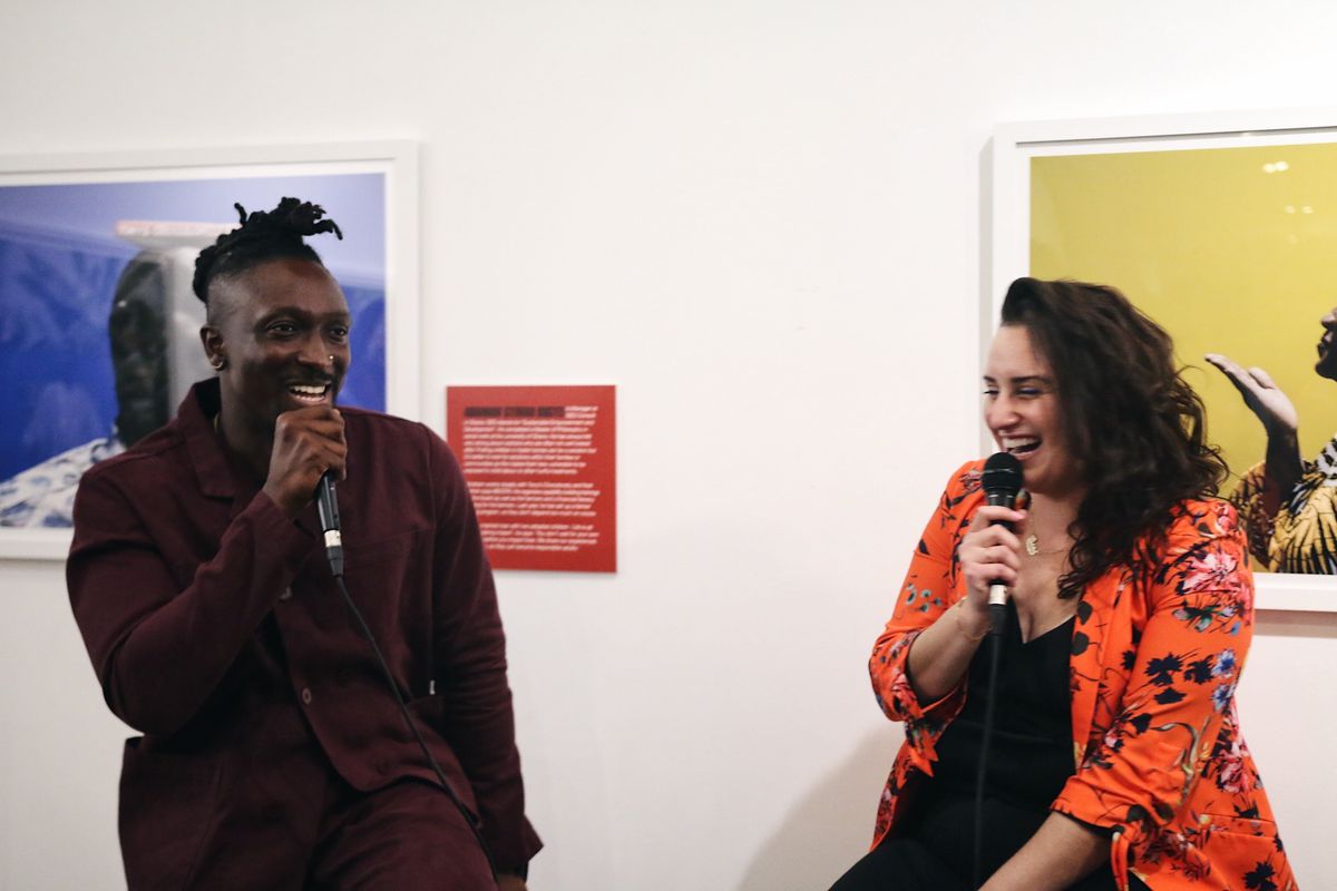 Photos: A Night of ‘Cocoa and Color’ at Okay Space for Tony’s Chocolonely and Joshua Kissi’s ‘Reframed’ Exhibition