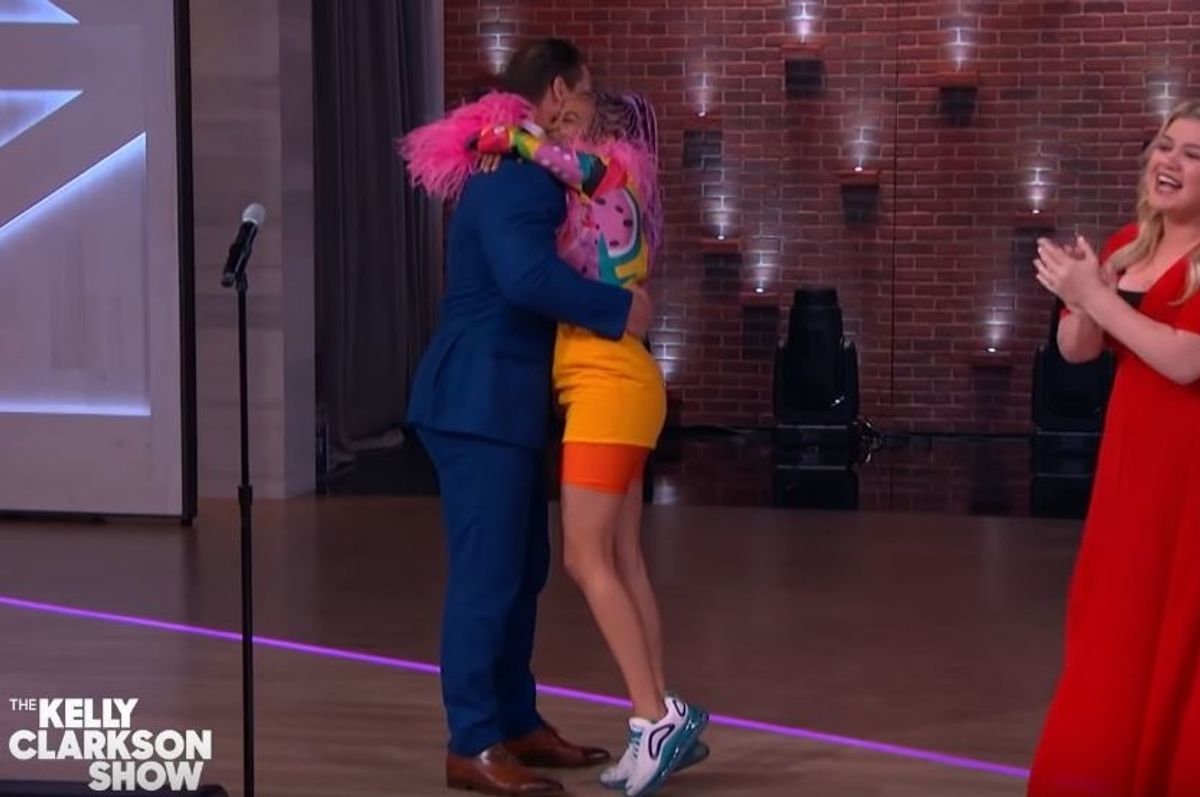 Watch John Cena Surprise Sho Madjozi During a Performance on the 'Kelly Clarkson Show'