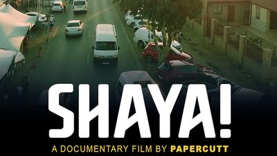 Poster for the 2019 amapiano documentary 'Shaya' featuring Kabza De Small, JazziDisciples, MFR Souls and Mark Khoza.