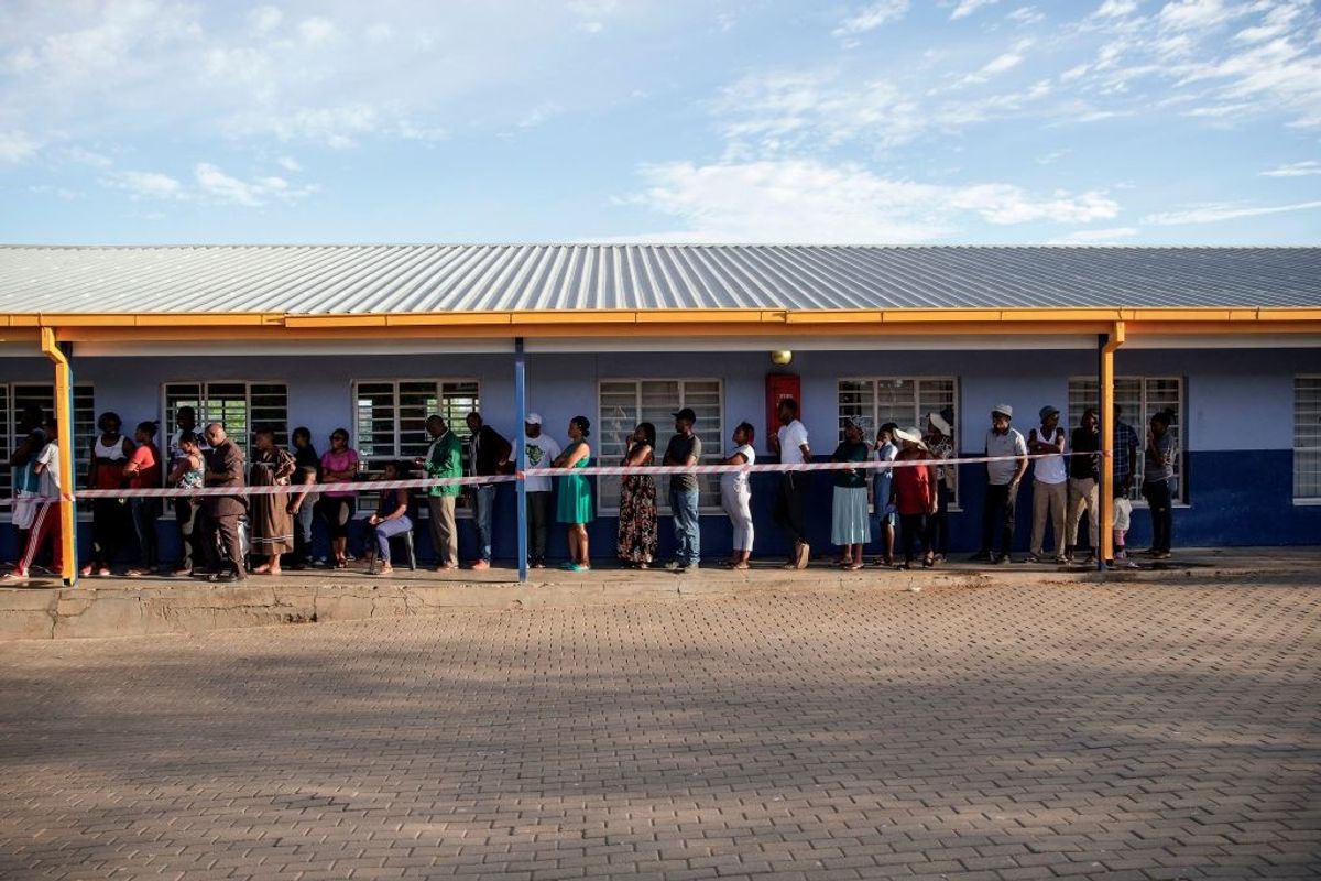 Namibians Head to the Polls to Cast Their Votes in the National Elections