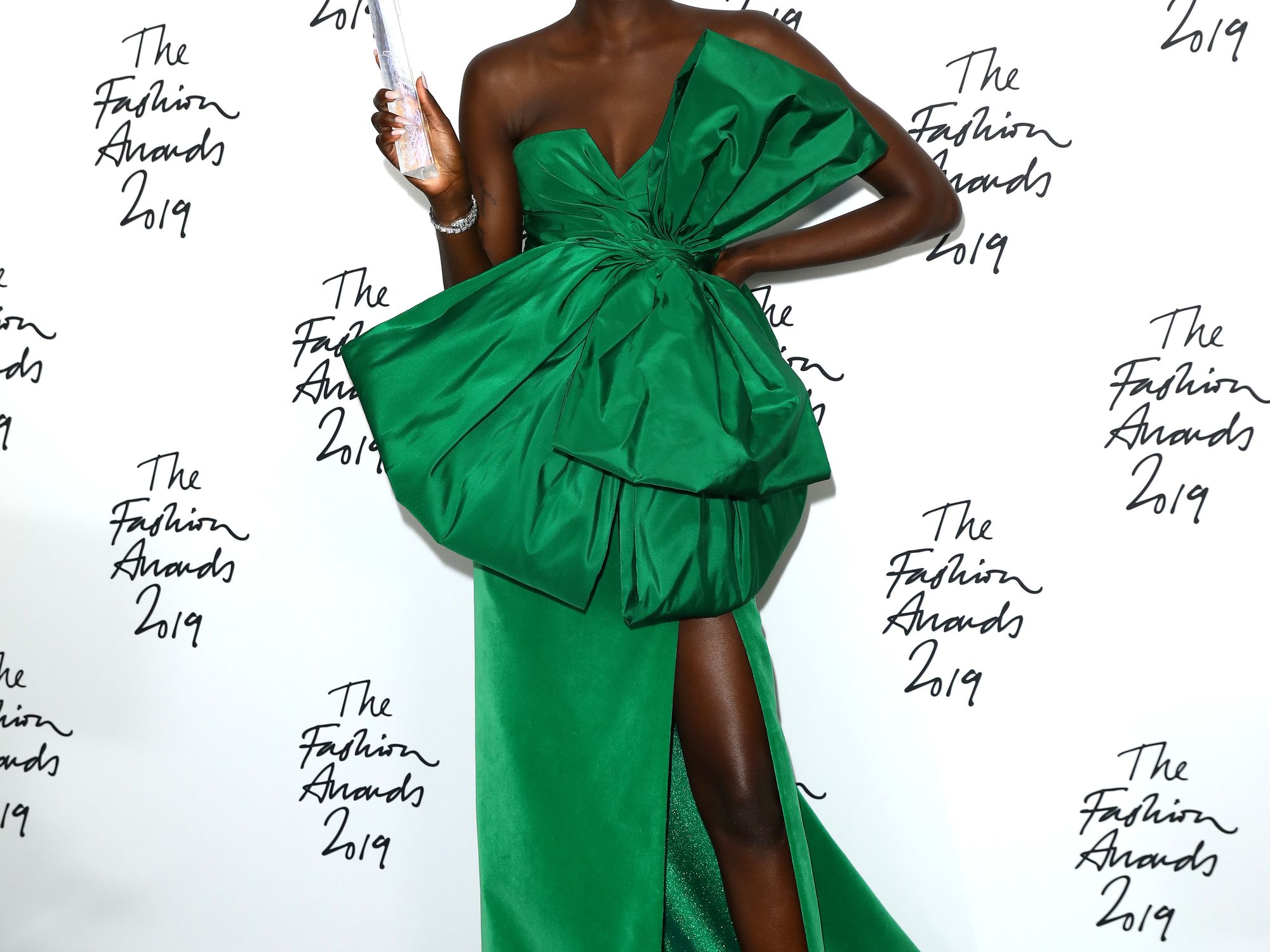 South Sudanese Model Adut Akech Wins Model of the Year at 2019 British Fashion Awards