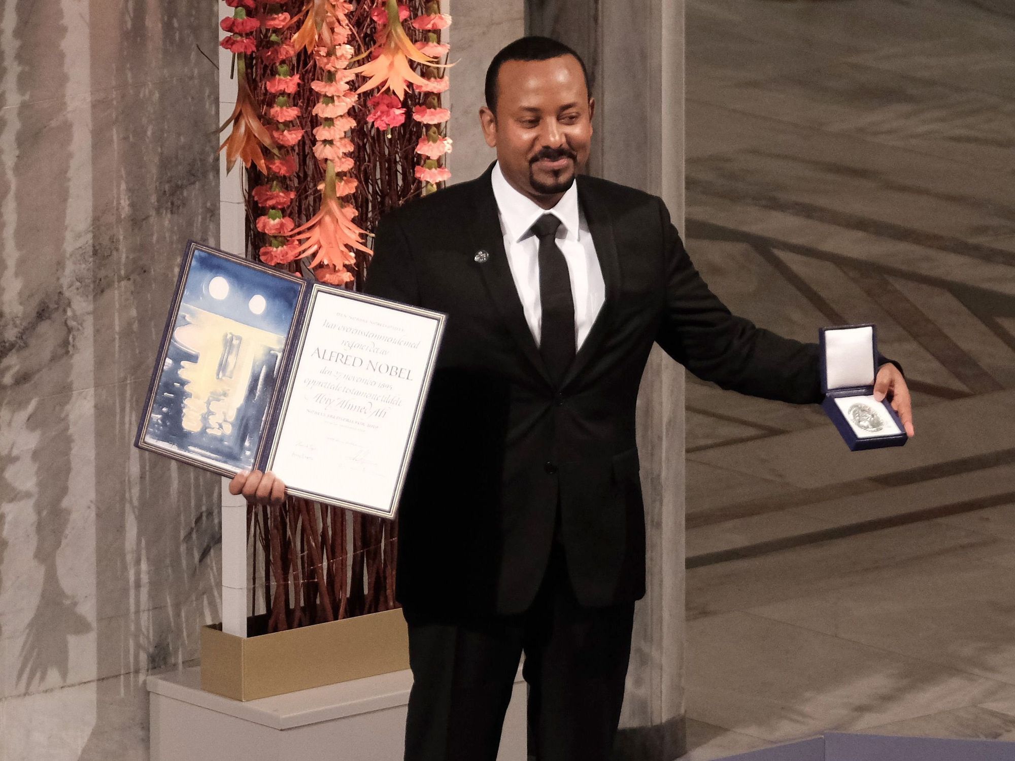 Ethiopia’s Prime Minister Abiy Ahmed Accepts Nobel Peace Prize Amidst Wave of Protest