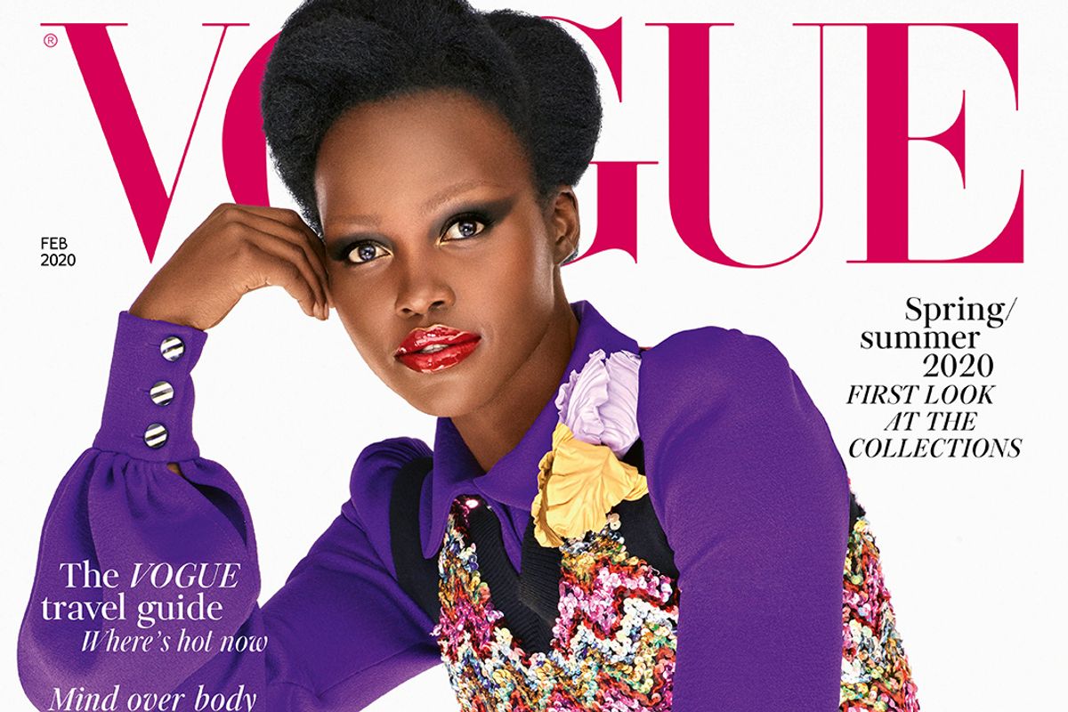 Lupita Nyong'o Graces the February Fashion & Film Cover for British Vogue