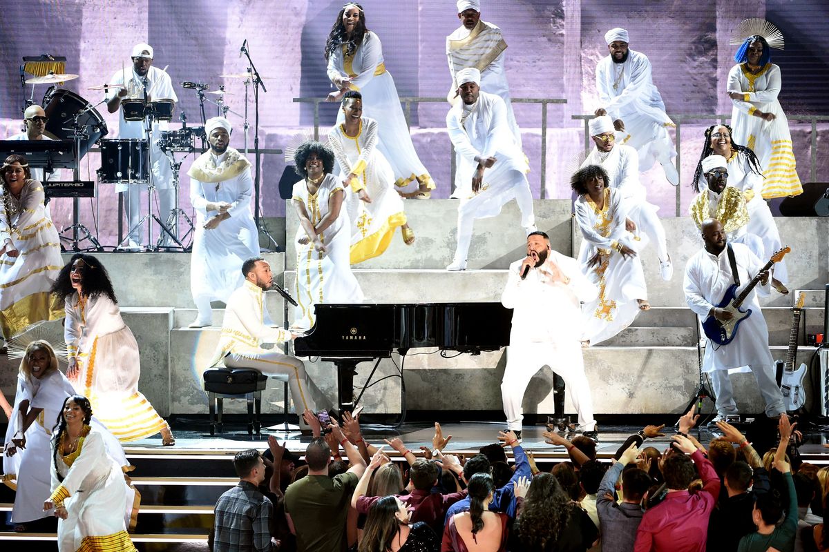 Grammys 2020: Performers Pay Tribute to Nipsey Hussle In Traditional Eritrean Attire