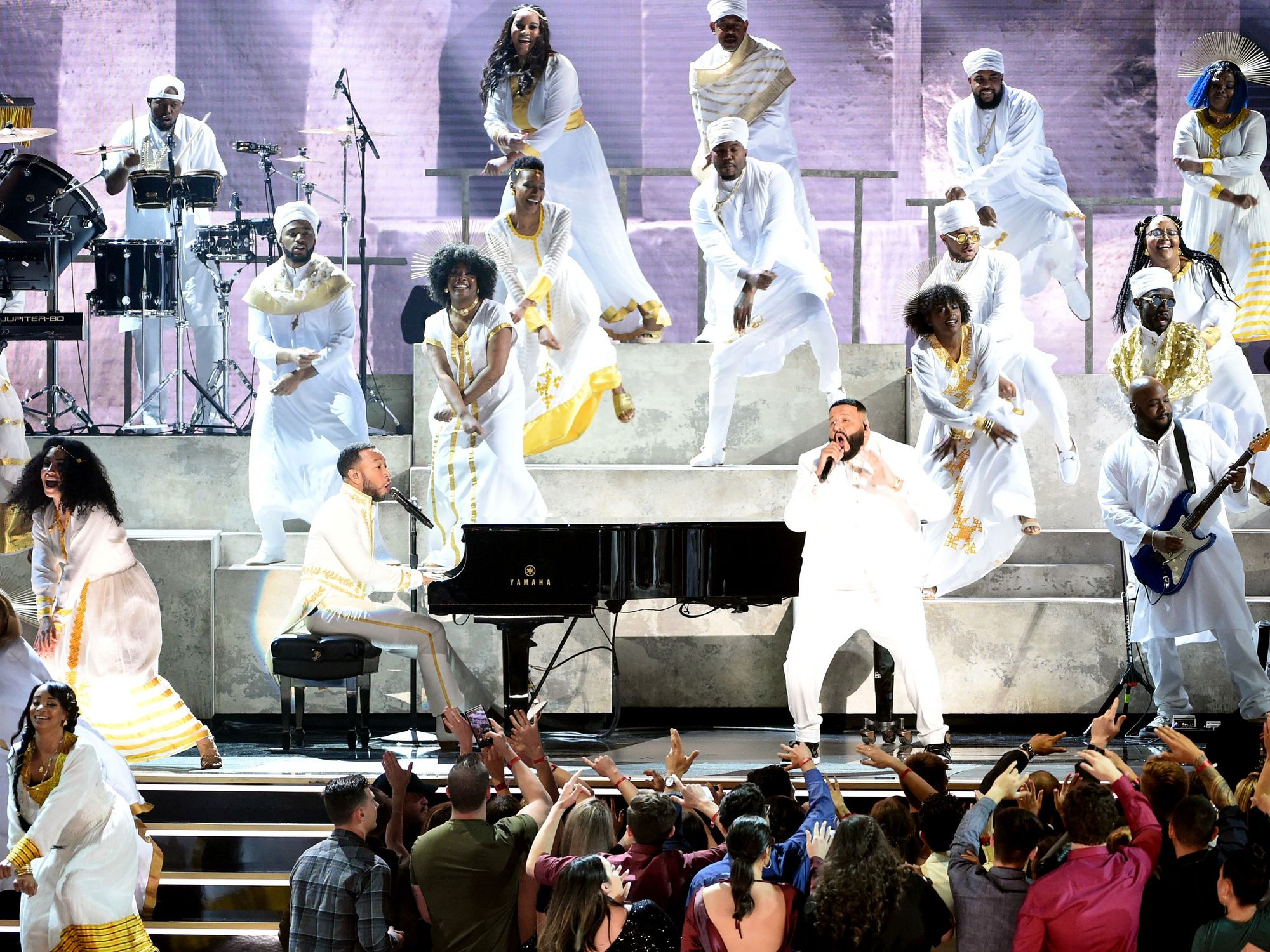 Grammys 2020: Performers Pay Tribute to Nipsey Hussle In Traditional Eritrean Attire