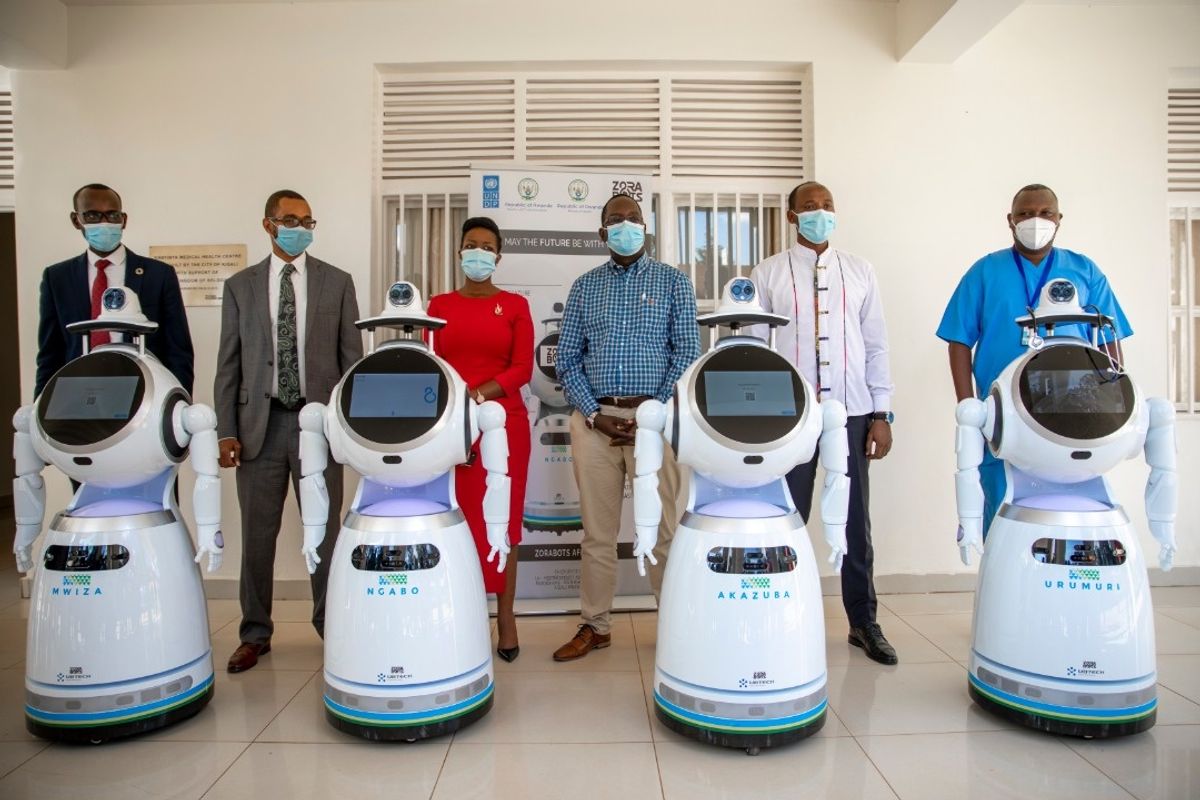 Rwanda Is Using Robots to Screen COVID-19 Patients