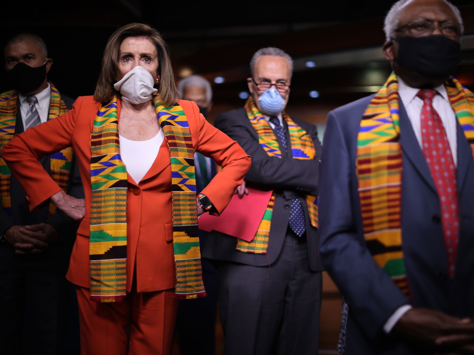 US Democrats Wear Kente Cloth to Present Police Reform Bill—The Internet Reacts
