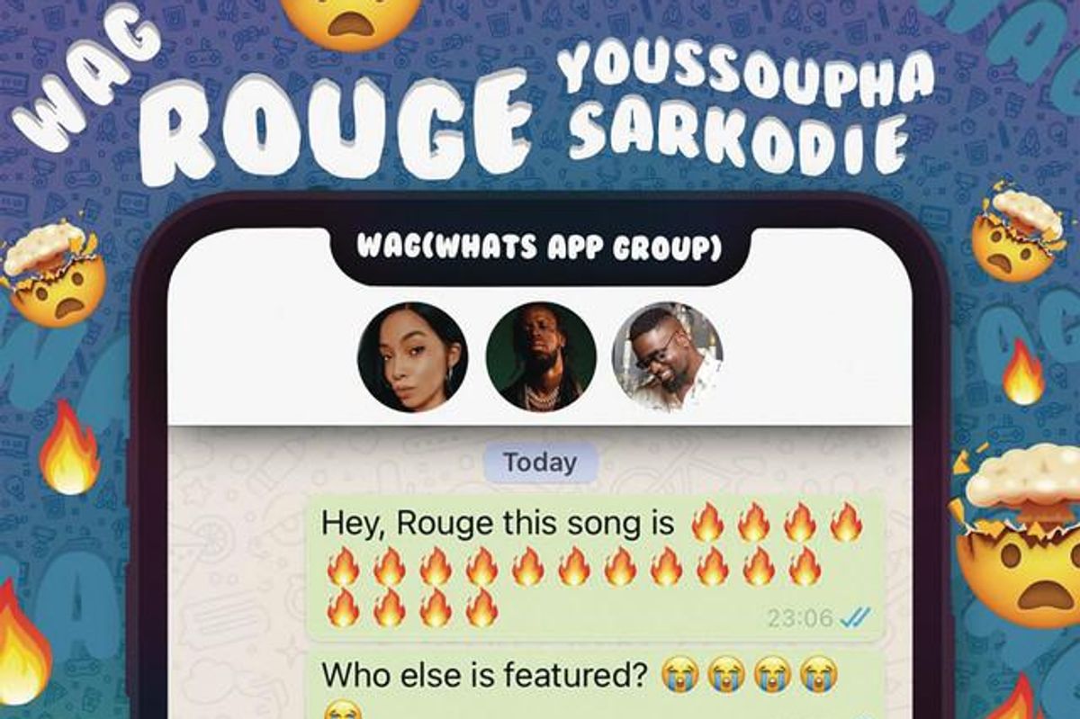 Rouge Enlists Sarkodie and Youssoupha in New Single ‘W.A.G’
