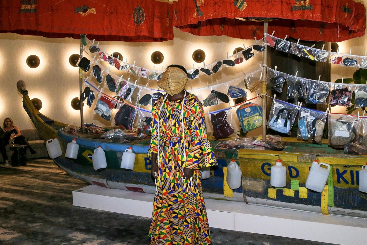 A Ghanaian Artist Brought A Boat To This Year's Art Basel Miami