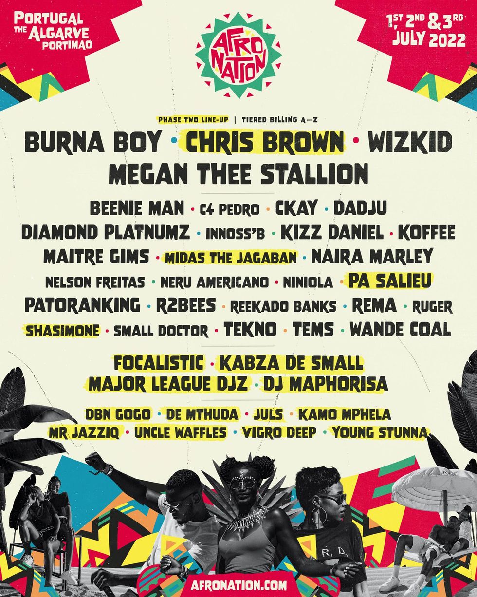 Wizkid, Burna Boy, Megan Thee Stallion & More To Perform at Afro Nation