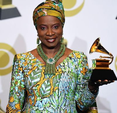 Pictured: Four-time Grammy-award winning Beninese singer Angelique Kidjo 