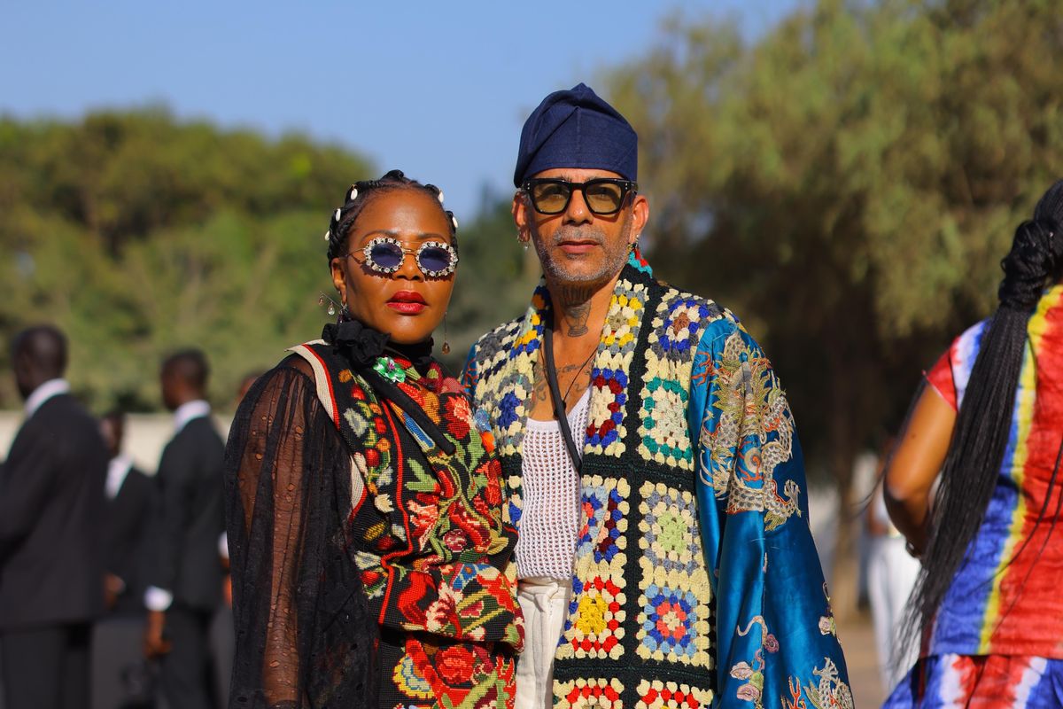 The Best Street Style from Chanel’s Debut Show in Dakar