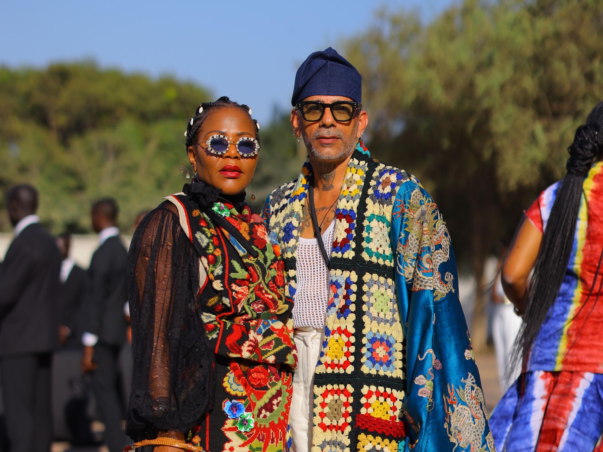 The Best Street Style from Chanel’s Debut Show in Dakar