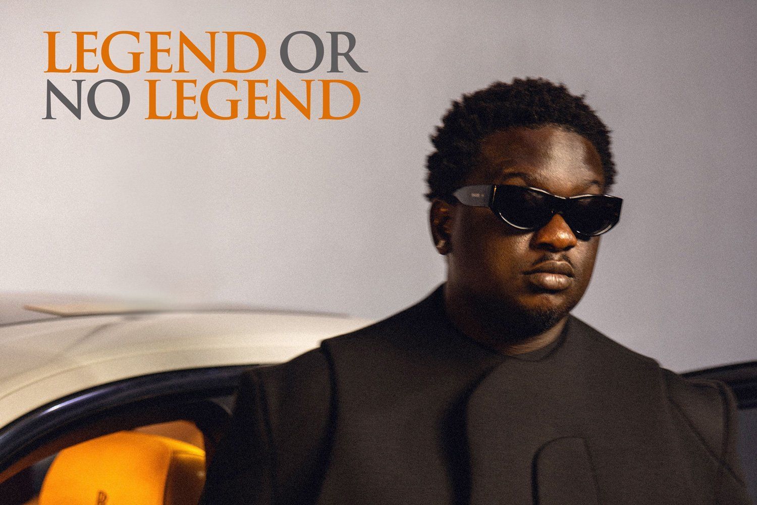 Cover art for 'Legend or No Legend' by Wande Coal.