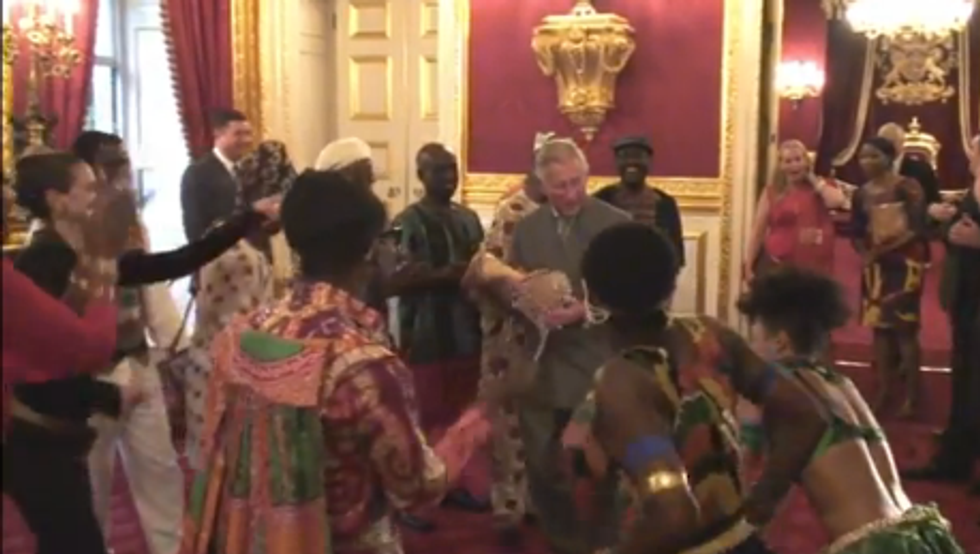 VIDEO: The Prince of Wales v. The King of Afrobeat