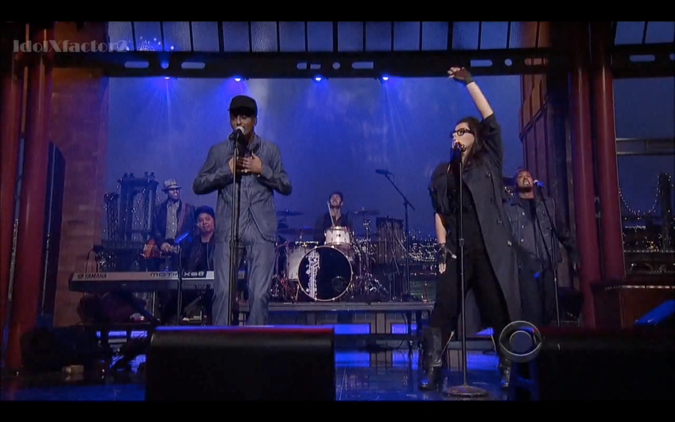 Video: K'naan ft. Nelly Furtado 'Is Anybody Out There' Live On Letterman