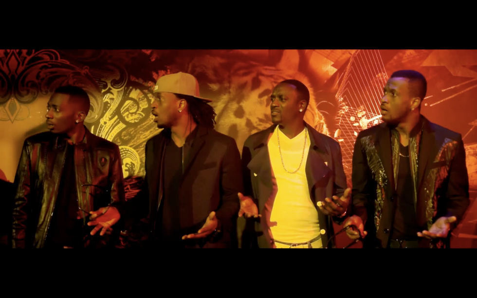 Video: P-Square ft. Akon and Mister May D 'Chop My Money (Remix)'