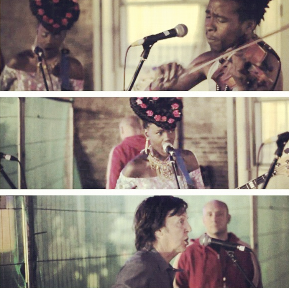 Video: Paul McCartney Jams at Africa Express