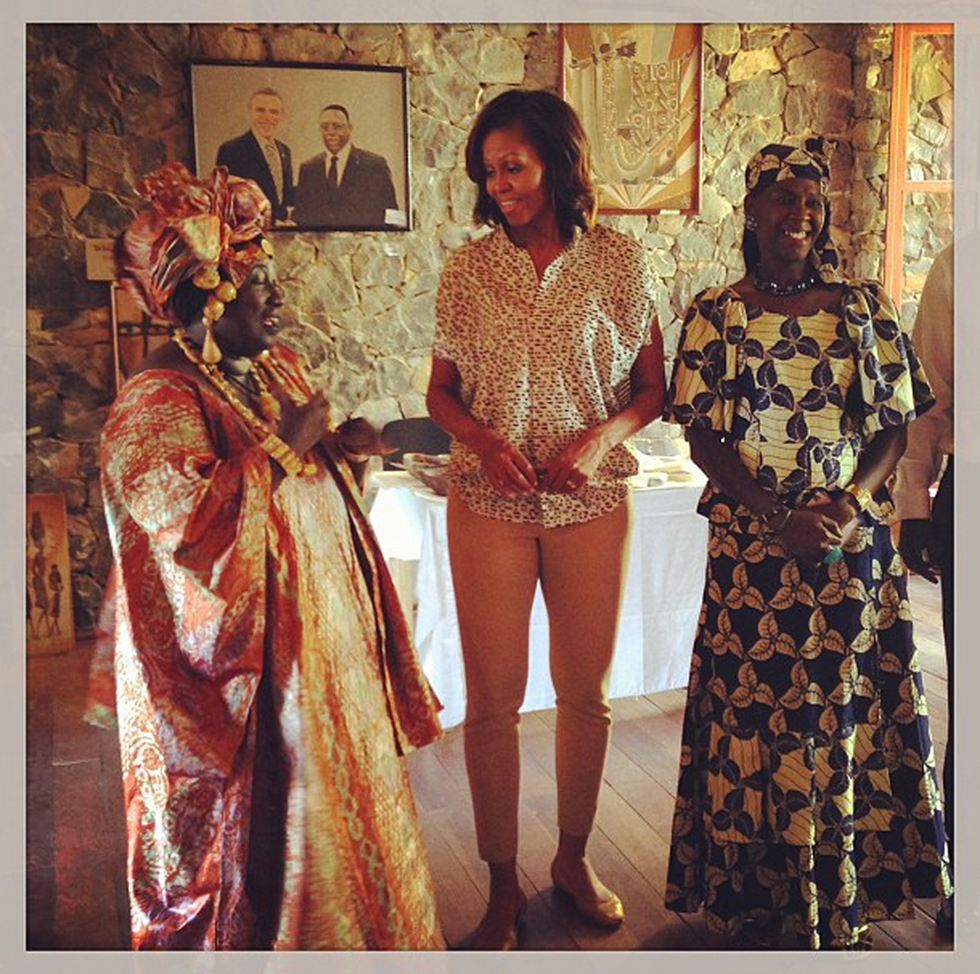 Pictures Michelle Obama Will (and Won't) Instagram in Africa