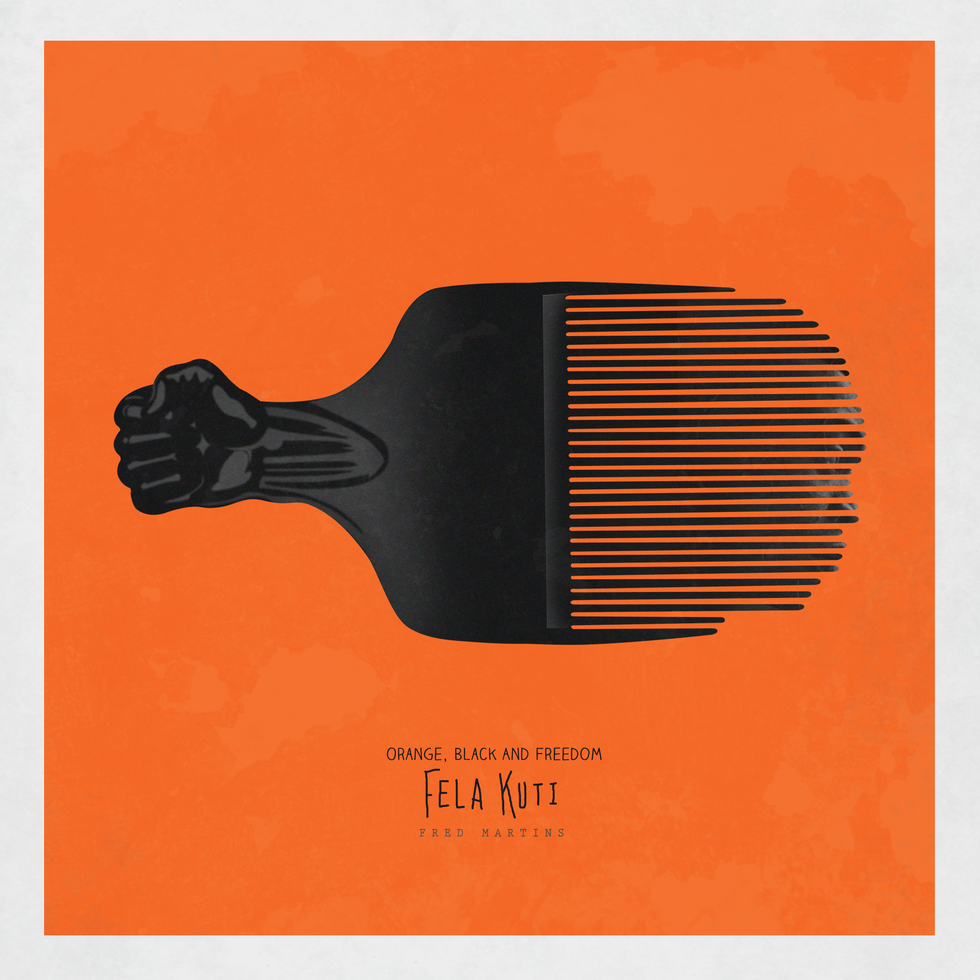 This Nigerian Artist Is Using Afro Combs to Revere Righteous African Activists