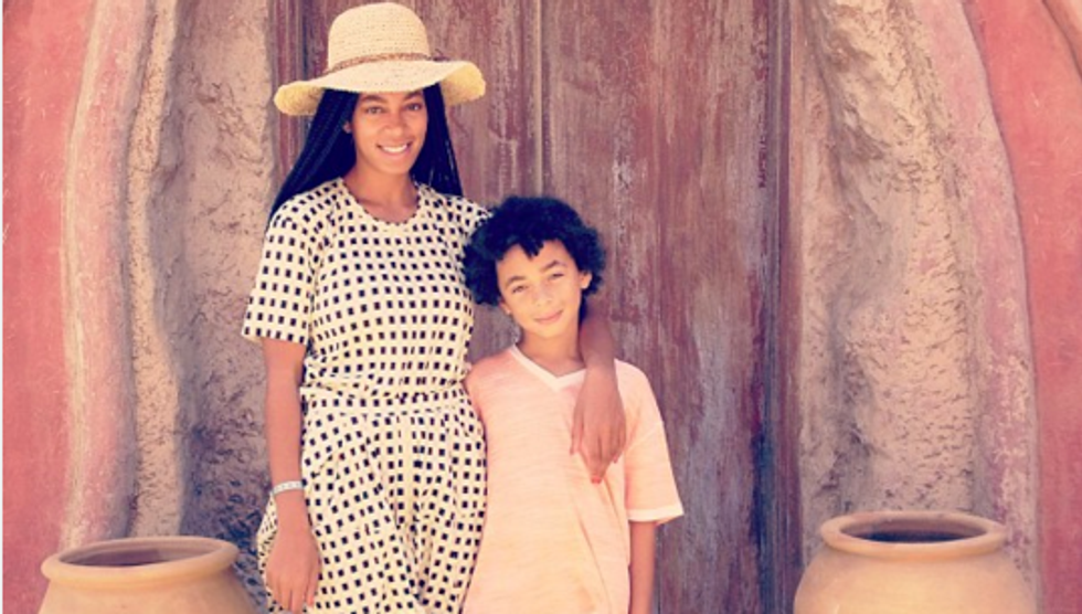 Solange Claps Back at Commenter Who Questioned Why Her Son Speaks French Instead of an African Language