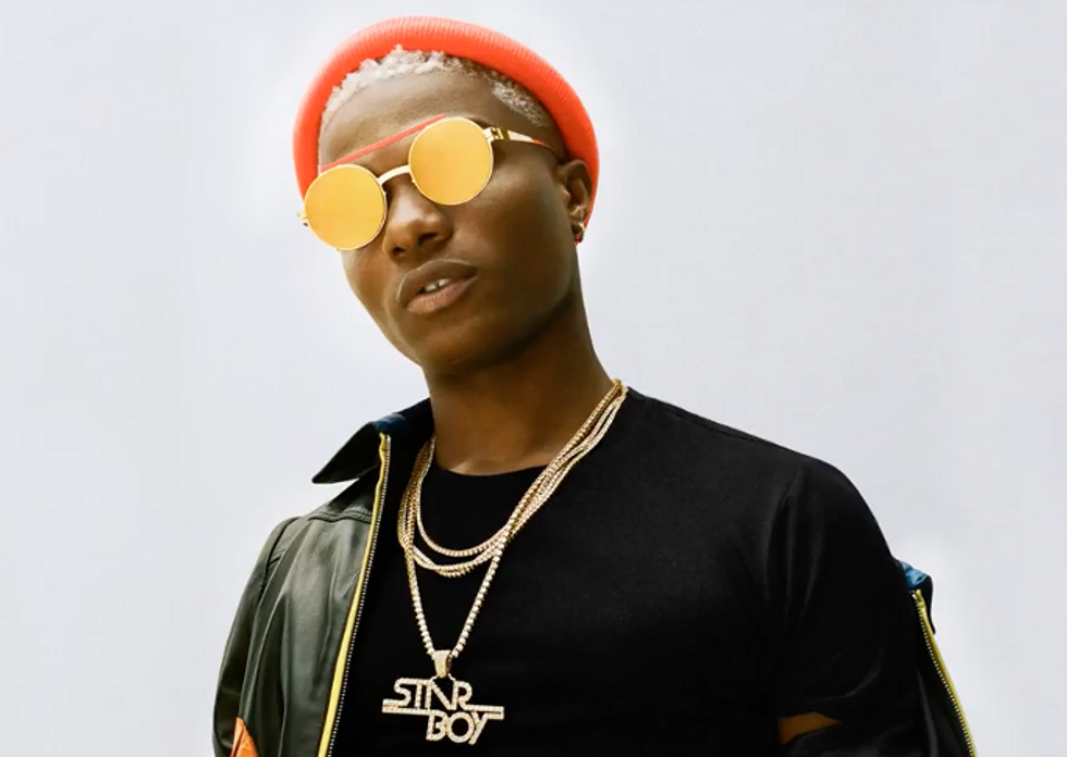 Wizkid Is Named In the 2018 Guinness Book of World Records