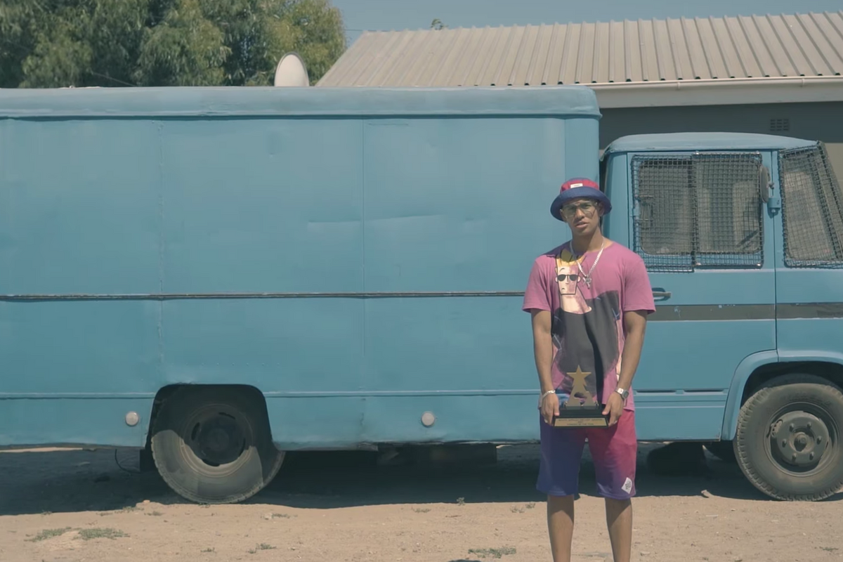 Watch YoungstaCPT Parade His SAHHA Trophy In The Video For ‘Own 2018’