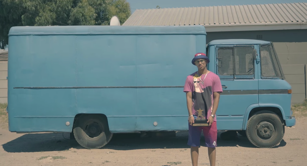 Watch YoungstaCPT Parade His SAHHA Trophy In The Video For ‘Own 2018’