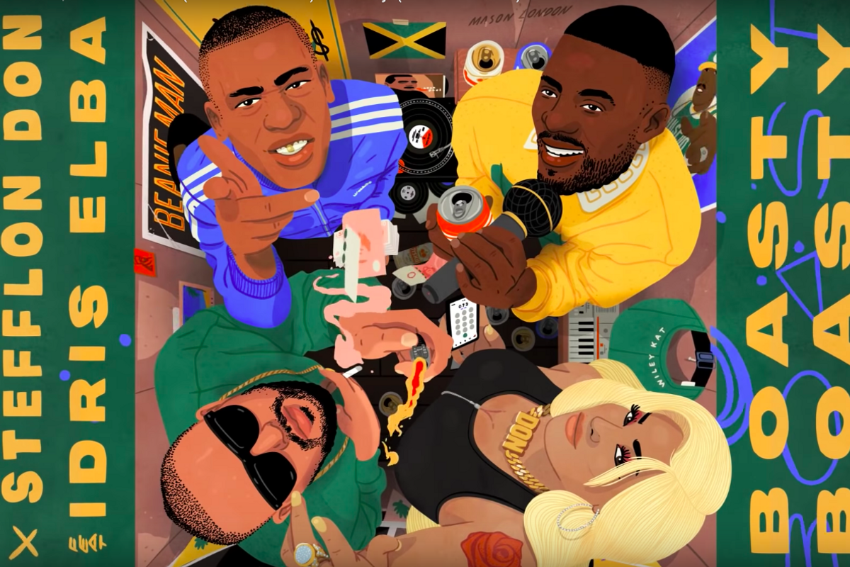 Idris Elba Teams Up With Wiley, Sean Paul and Steflon Don on New Banger 'Boasty'
