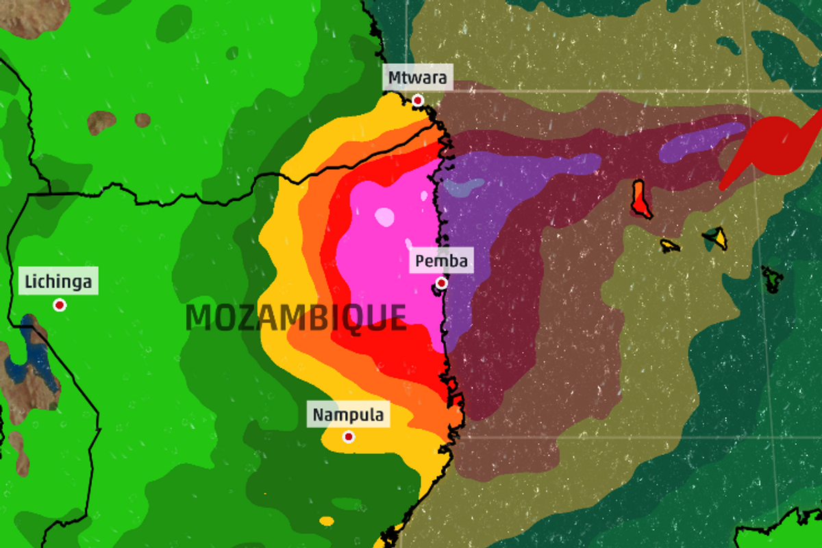 Cyclone Kenneth Could Be the Second Damaging Storm To Hit Mozambique In Over a Month