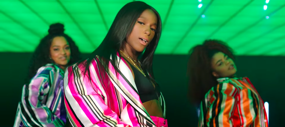 Sabina Ddumba & Mr Eazi Team Up for the 90s MTV-Inspired Video for 'Blow My Mind'
